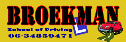 Rijschool logo van: Broekman School of Driving